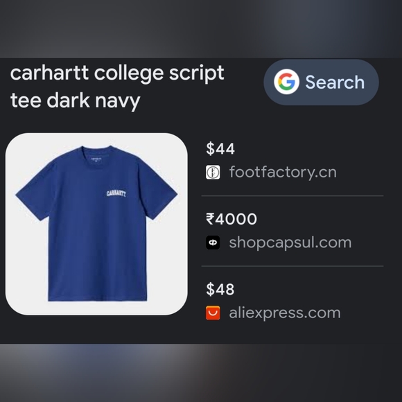 CARHARTT MENS SHORT SLEEVE UNIVERSITY SCRIPT T-SHIRT - Picture 11 of 11